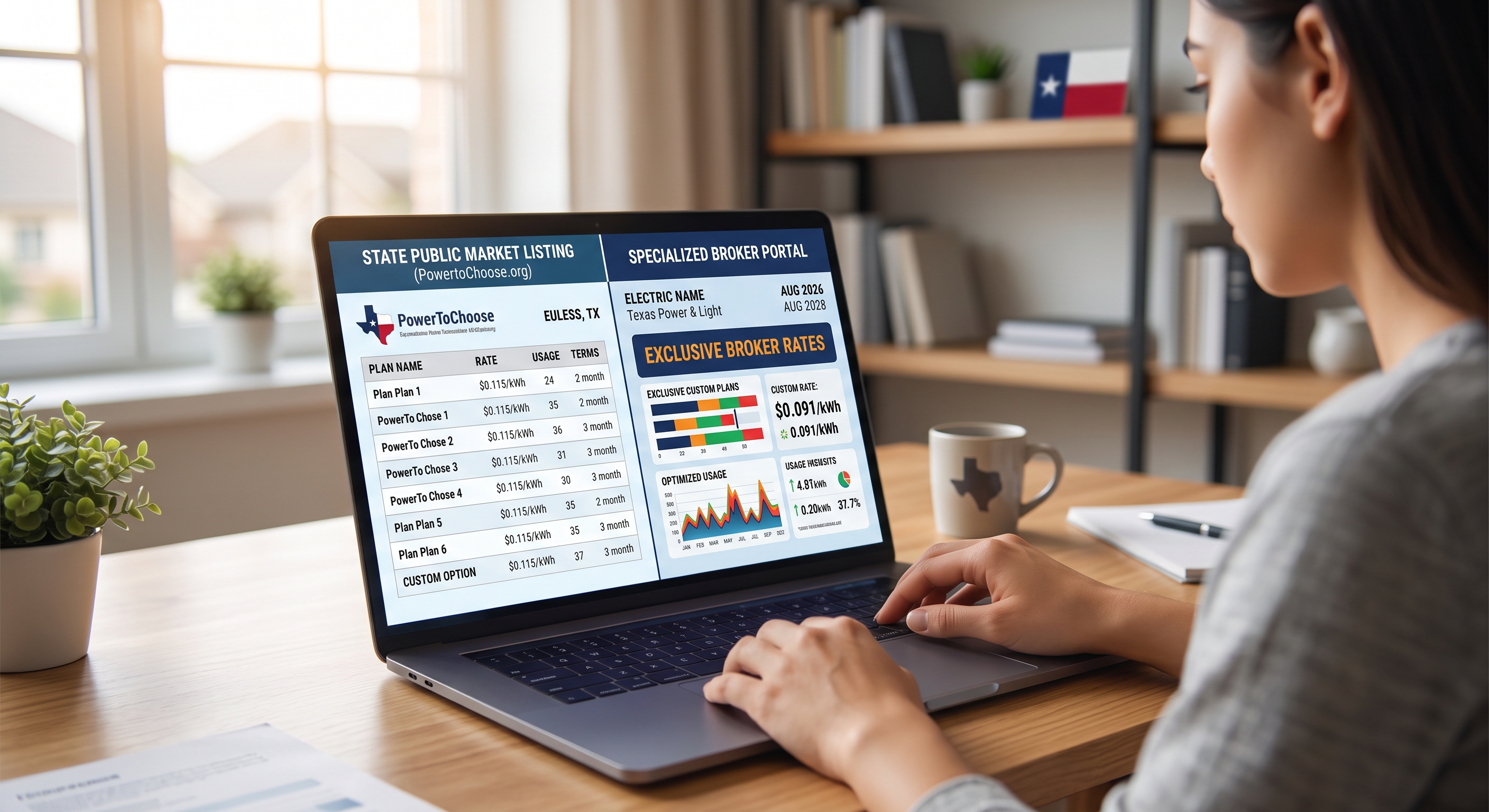 Texas Electricity Broker vs PowerToChoose: What Is the Difference?