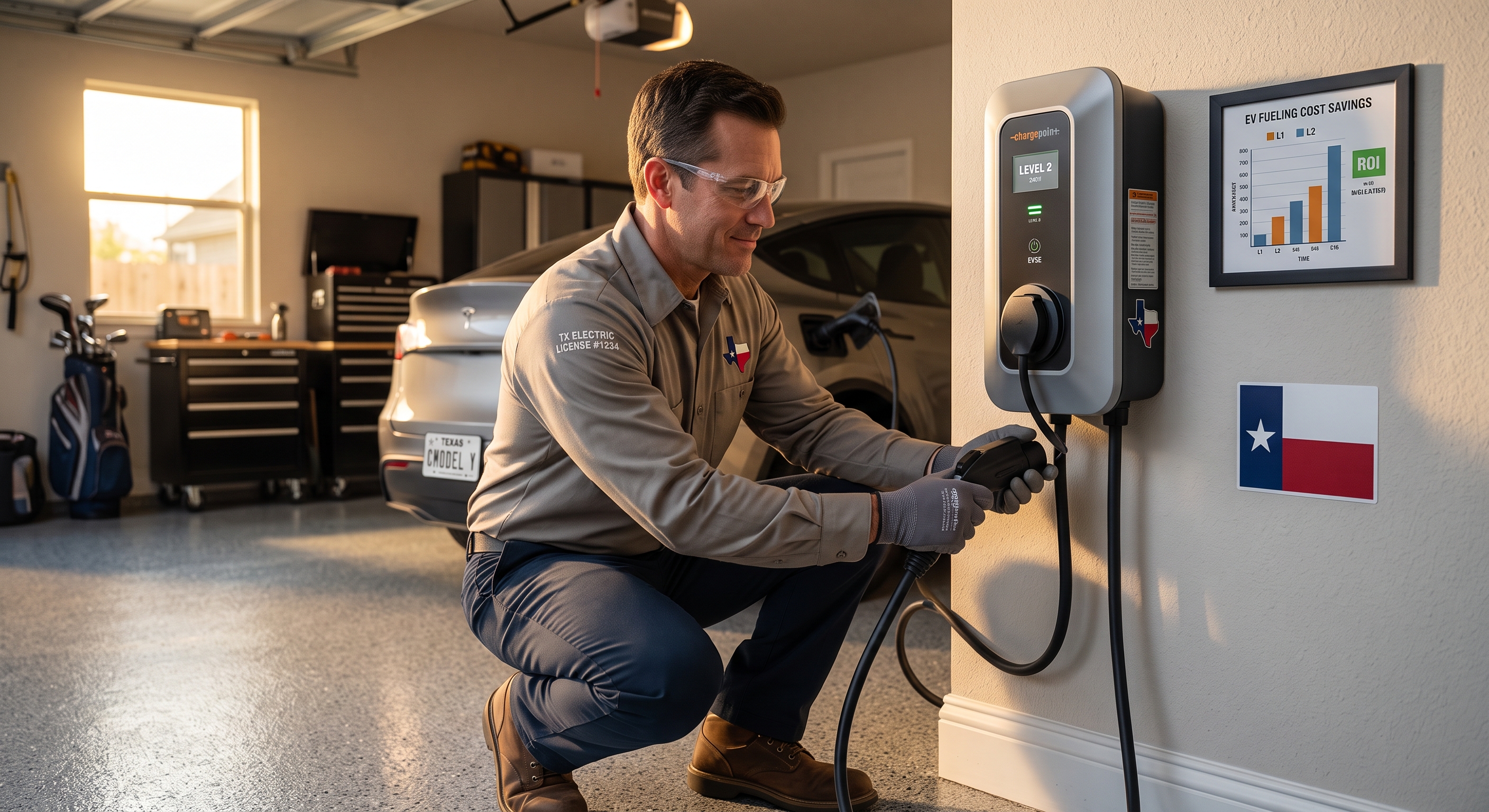 How Much Does It Cost to Install an EV Charger at Home in Texas?