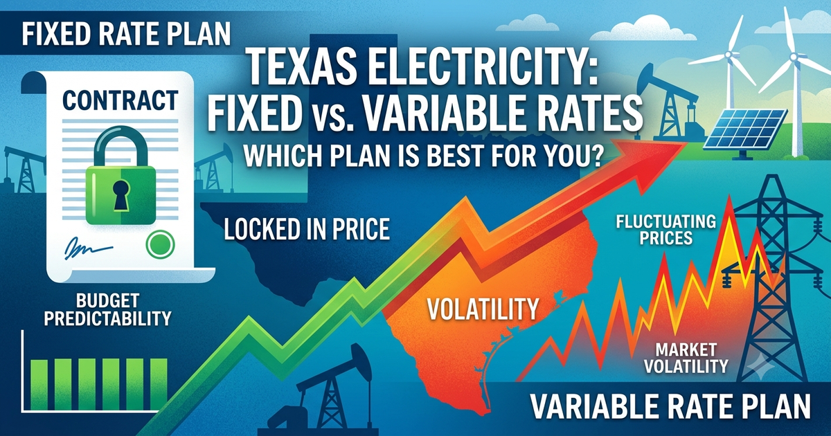 Fixed vs. Variable Rate Electricity Plans in Texas: Which Is Best?