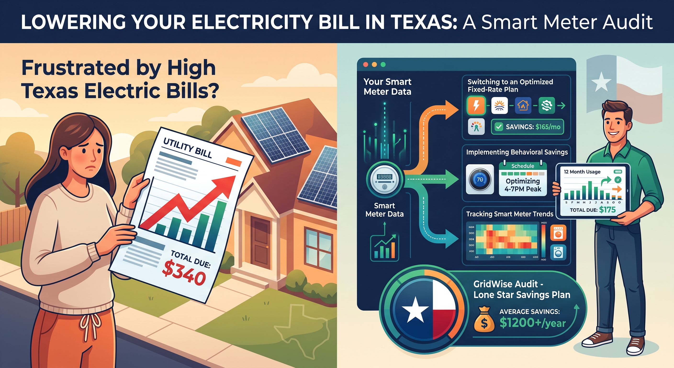 How to Lower Your Texas Electricity Bill: A Data-Driven Guide