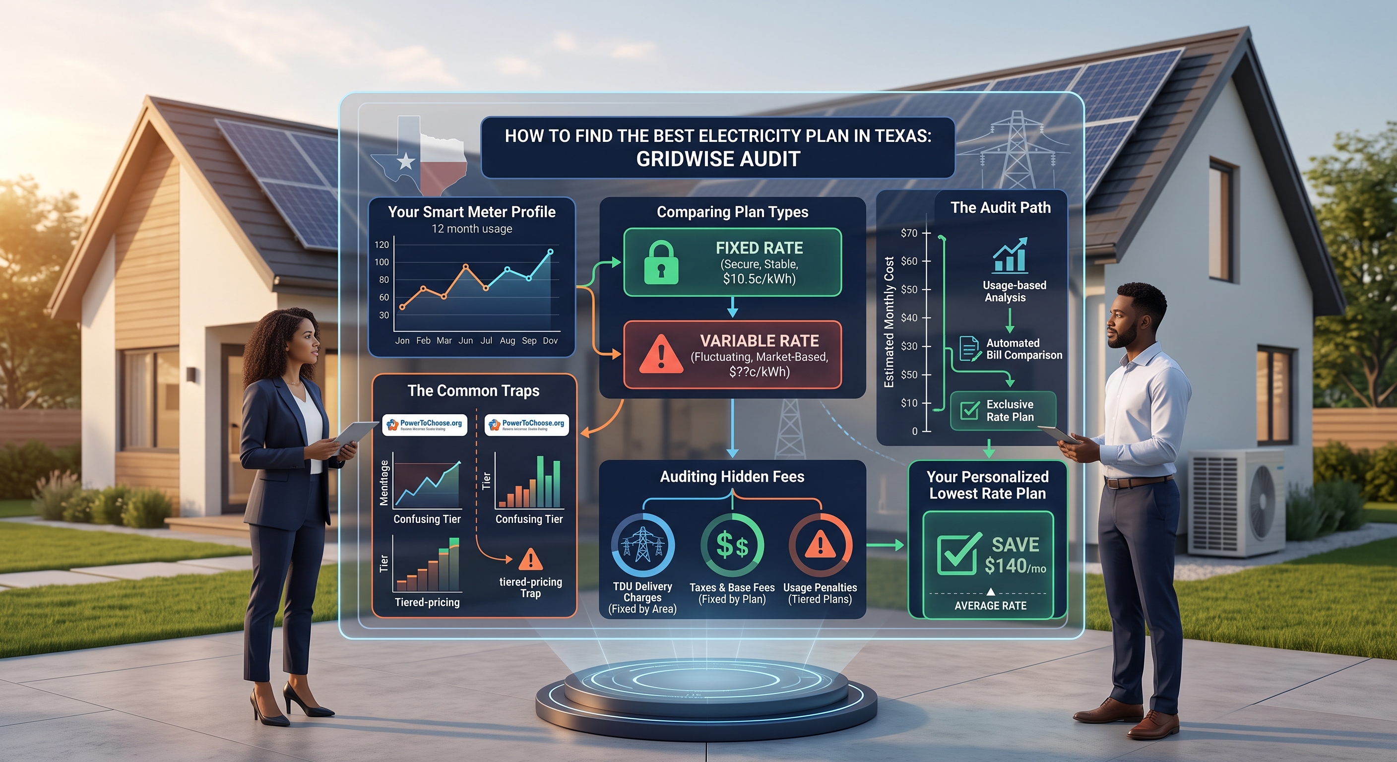 How to Use Smart Meter Data to Compare Texas Electricity Plans