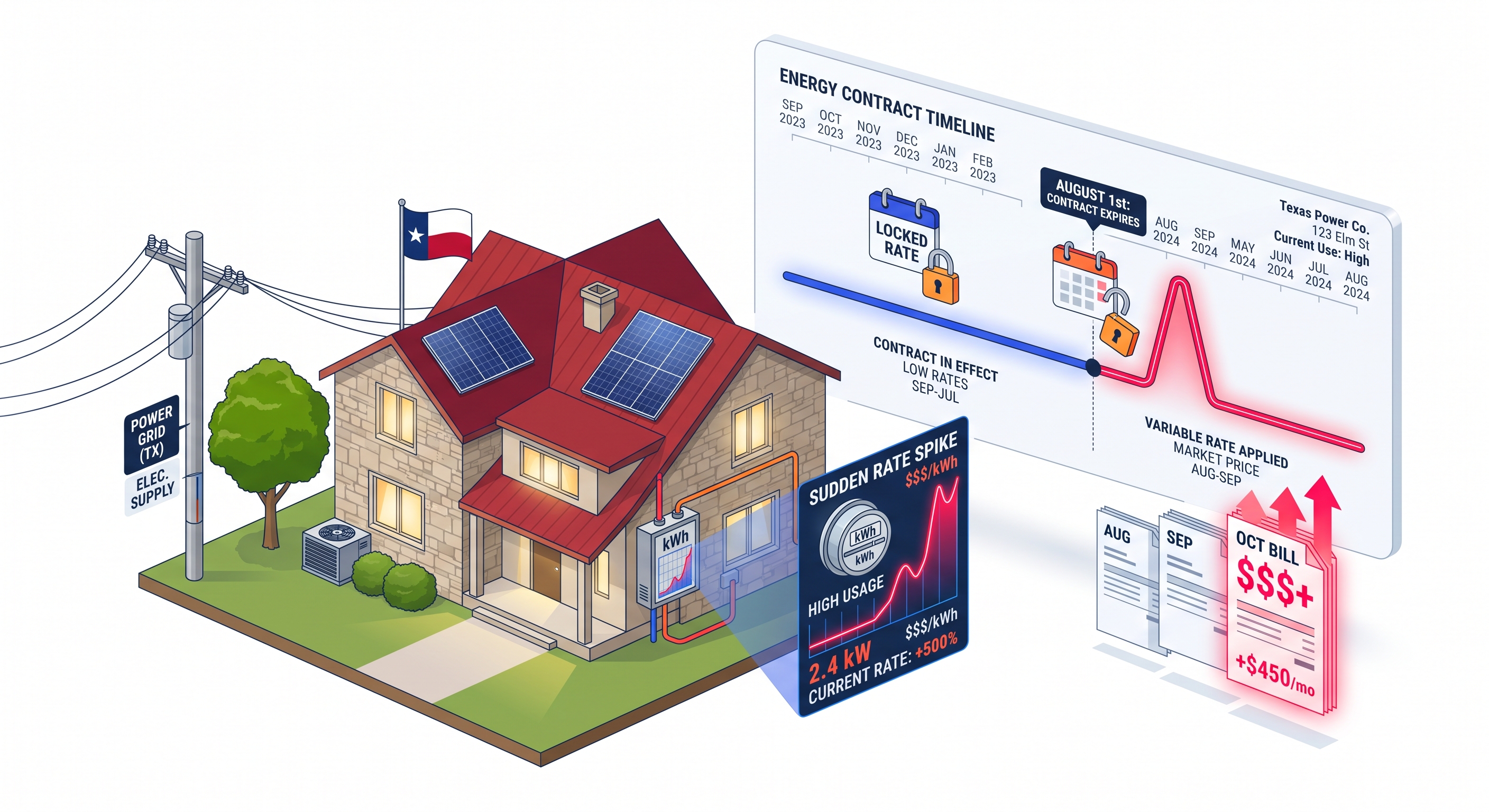 What Happens When a Texas Electricity Contract Expires