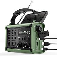 NOAA Emergency Portable Radio (12,000mAh)