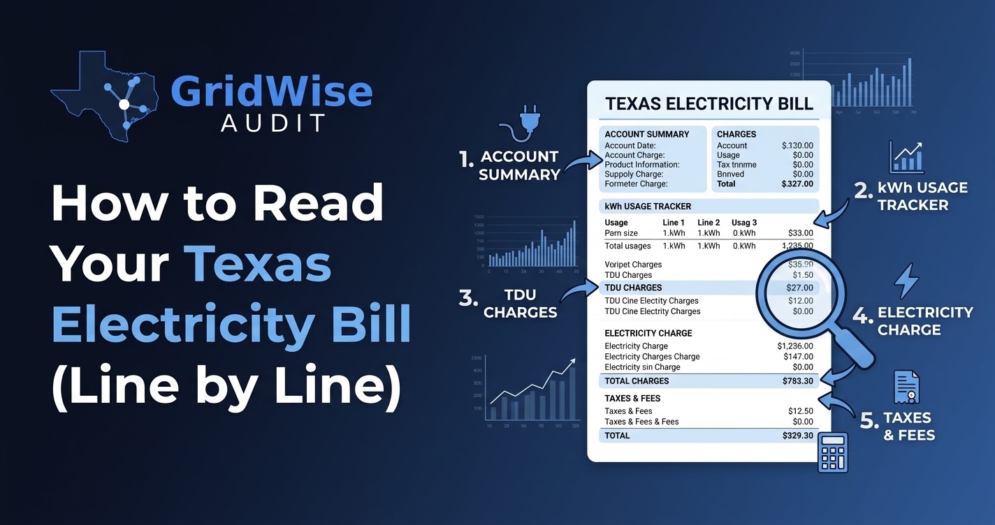 How to Read Your Texas Electricity Bill