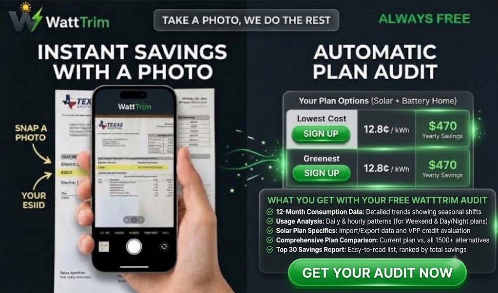 Get a Personalized Electricity Analysis - Trim My Bill
